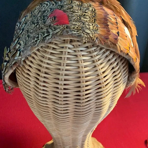 Vintage Feather Hat/Headband - Picture 4 of 8